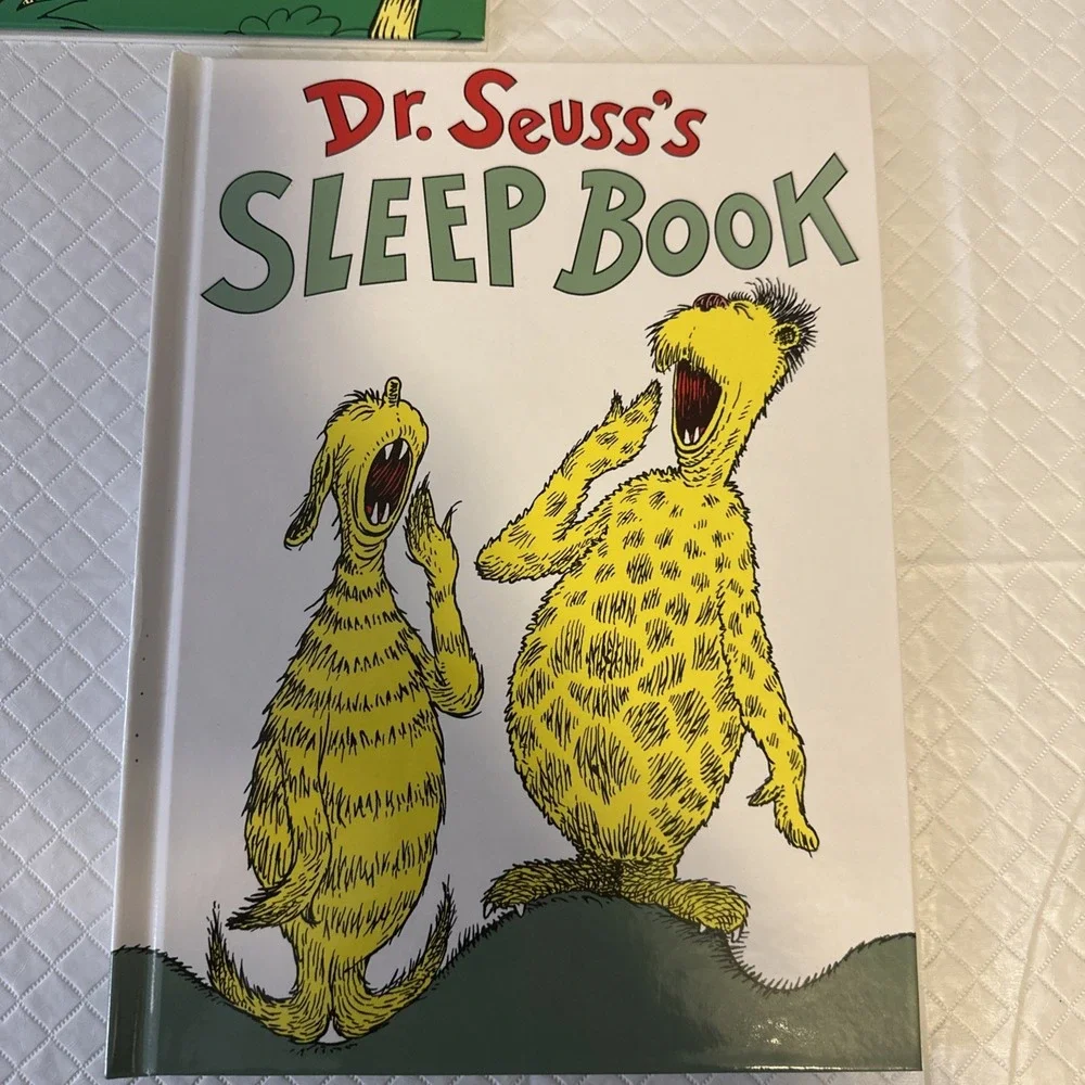 Dr. Seuss Lot of 3 Books Sleep Book, The Lorax, Places You'll Go‎ Hardcover